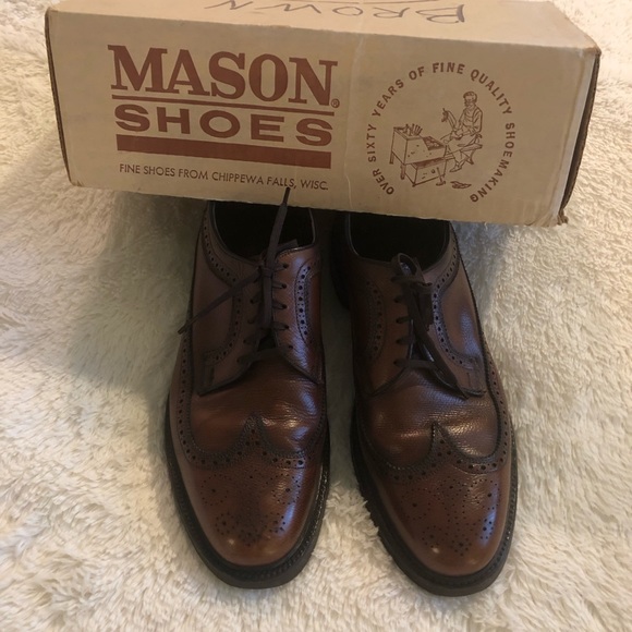 B.A. MASON Vintage Wingtips - Executive Imperials - sent to my friend in 1970‼️ - Picture 8 of 16